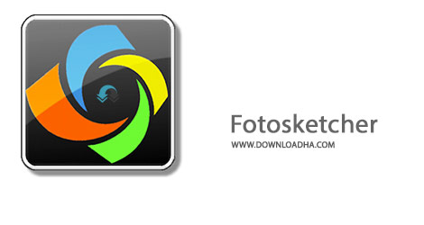 Fotosketcher Cover%28Downloadha.com%29 دانلود نرم افزار تبدیل عکس به نقاشی Fotosketcher v3.10 + Portable