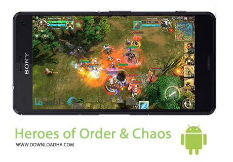 دانلود بازی قهرمانان نظم و آشوب Heroes of Order & Chaos v2.1.0t برای اندروید Heroes of Order %26 Chaos Cover%28Downloadha.com%29 دانلود بازی قهرمانان نظم و آشوب Heroes of Order & Chaos v2.1.0t برای اندروید