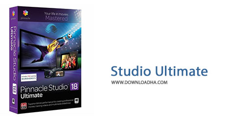 دانلود نرم افزار ویرایش حرفه ای فیلم Pinnacle Studio Ultimate v18.6.0 x86/x64 Studio Ultimate Cover%28Downloadha.com%29 دانلود نرم افزار ویرایش حرفه ای فیلم Pinnacle Studio Ultimate v18.6.0 x86/x64