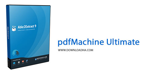 دانلود نرم افزار ساخت و ویرایش فایل های پی دی اف BroadGun pdfMachine Ultimate v14.81 pdfMachine Ultimate Cover%28Downloadha.com%29 دانلود نرم افزار ساخت و ویرایش فایل های پی دی اف BroadGun pdfMachine Ultimate v14.81