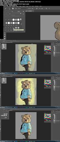Digital-Illustration-Basics-How-to-Color-a-Drawing-in-Photoshop-Screenshot