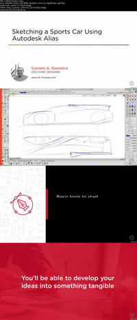 Sketching-a-Sports-Car-Using-Autodesk-Alias-Screenshot