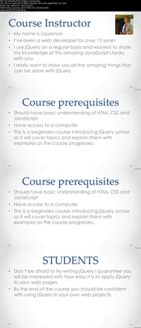 Quick-learning-jQuery-web-development-Screenshot