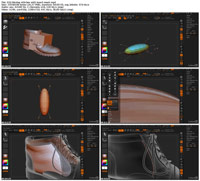 ZBrush-Modeling-Footwear