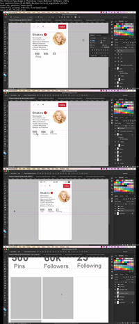 دانلود-فیلم-آموزش-Pinterest-App-design-In-Photoshop