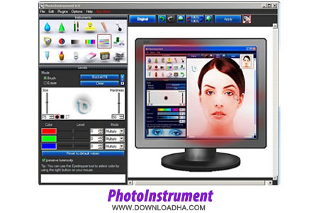 رتوش تصاویر با نرم افزار PhotoInstrument 6.9