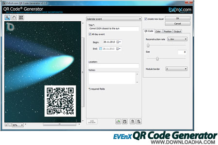 evenx qr code generator
