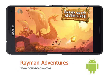 کاور-Rayman-Adventures