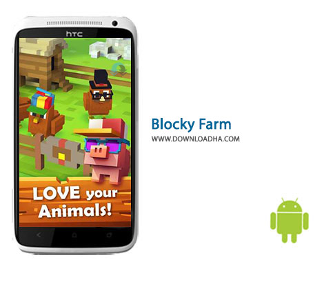 کاور-Blocky-Farm