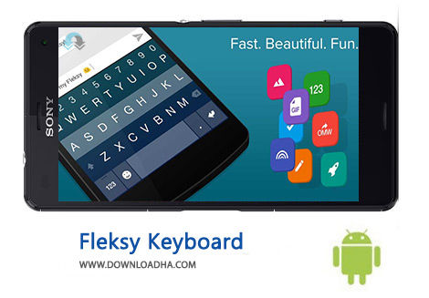 کاور-Fleksy-Keyboard