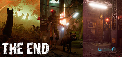 Download The End for PC - A Fox in a Cyberpunk City