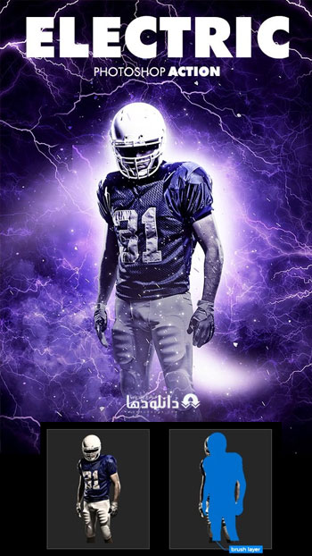 اکشن-فتوشاپ-electric-photoshop-action