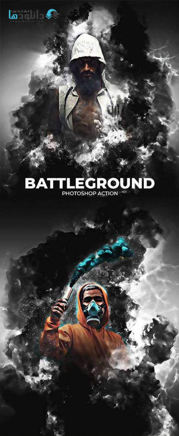 اکشن-فتوشاپ-battleground-photoshop-action