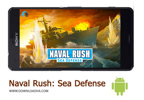 کاور-Naval-Rush-Sea-Defense