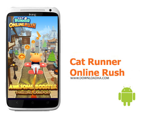 بازی-cat-runner-online-rush-اندروید