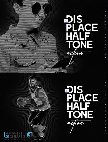 اکشن-فتوشاپ-displace-halftone-atn