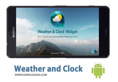 کاور-Weather-and-Clock