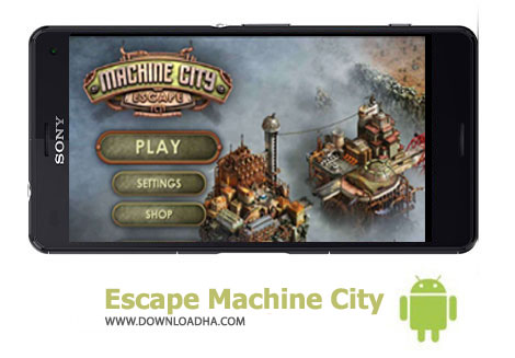 کاور-بازی-escape-machine-city