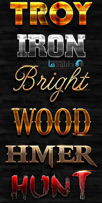 استایل-فتوشاپ-font-style-for-game-logo