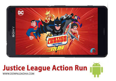 کاور-Justice-League-Action-Run