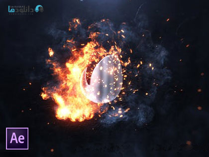 پروژه-افتر-افکت-fireswirl-logo-after-effect
