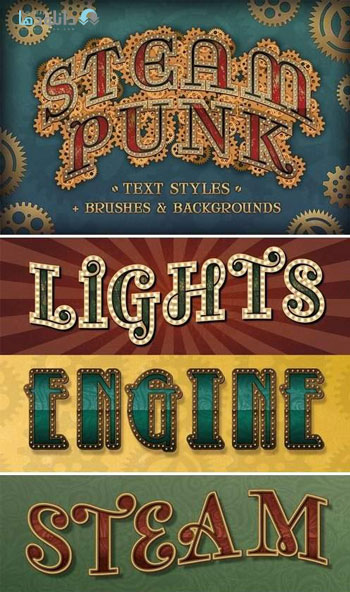 استایل-فتوشاپ-steam-punk-text-styles