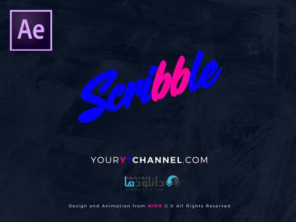 پروژه-افتر-افکت-scribble-logo-openers
