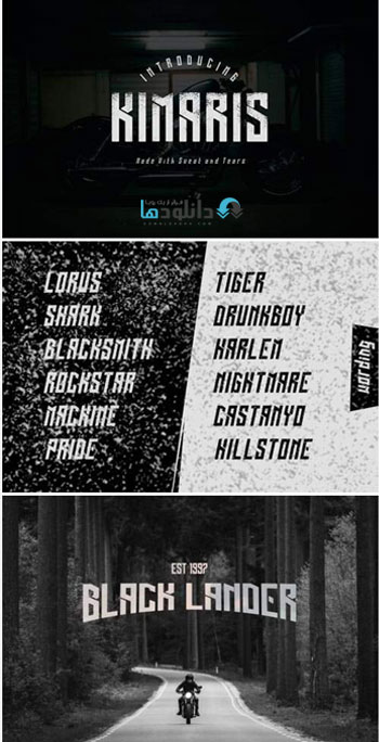 فونت-انگلیسی-kamaris-font
