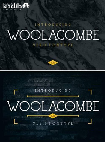 فونت-انگلیسی-woolacombe