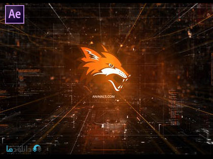 پروژه-نمایش-لوگو-Cyber-Logo-Reveal