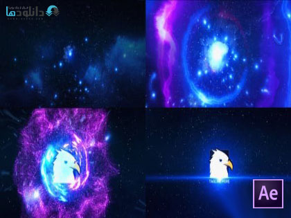 پروژه-افتر-افکت-Space-Explosion-Logo-Opener