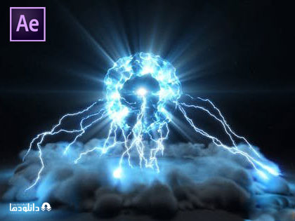 پروژه-نمایش-لوگو-Lightning-Burst-Logo