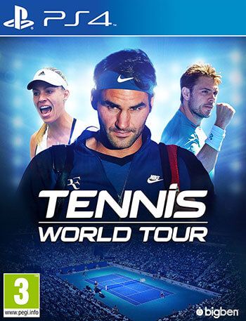 Tennis World Tour v1.15 for PS4 – Playable