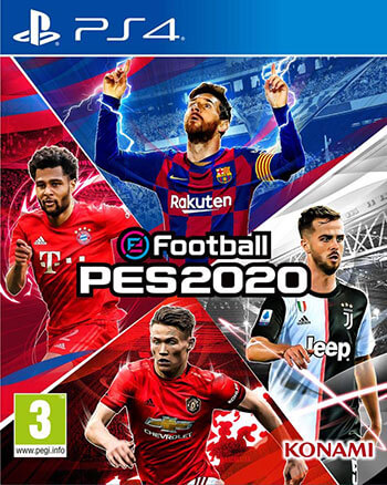 Download Hacked Version of eFootball PES 2020 + DP 8.0 for PS4