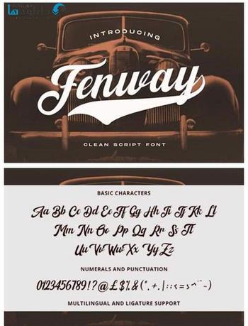 فونت-Fenway-Font