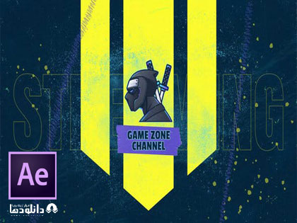 پروژه-نمایش-لوگو-videohive-grunge-gaming-logo-transition
