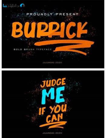 فونت-Burrick-Font