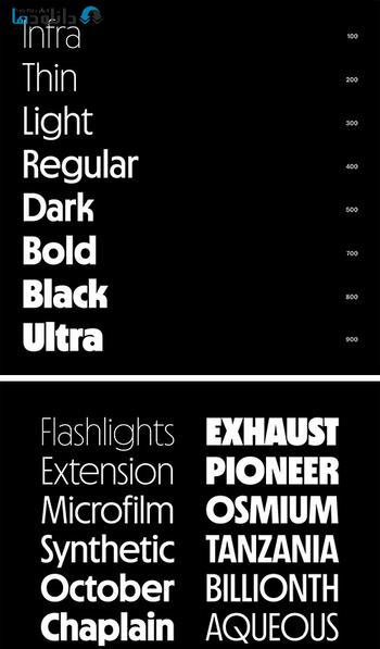 فونت-Nichrome-Font-Family