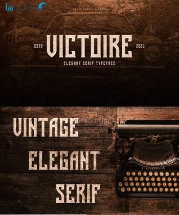 فونت-Victoire-font