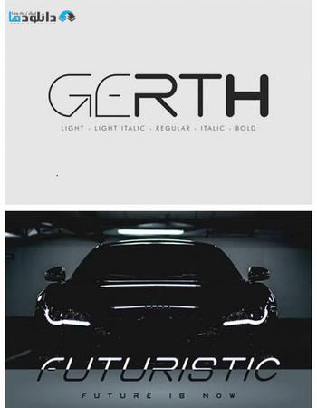 فونت-Gerth-Font