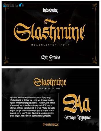 فونت-Slashmine-Font