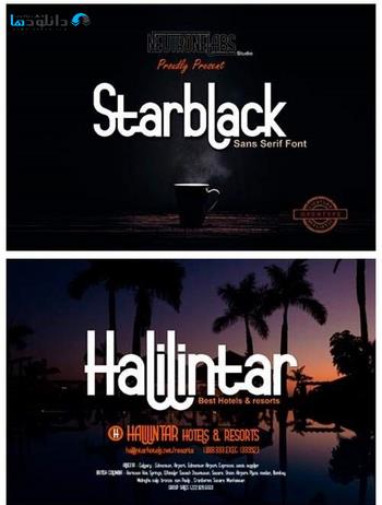 فونت-Starblack-Font
