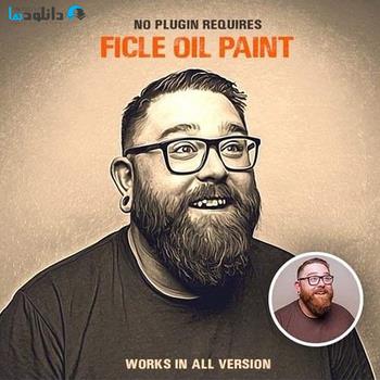 اکشن-فتوشاپ-Fickle-Oil-Paint