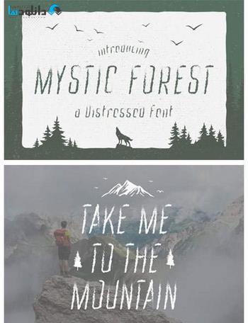 فونت-Mystic-Forest-Font