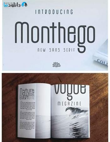 فونت-The-Monthego-Font