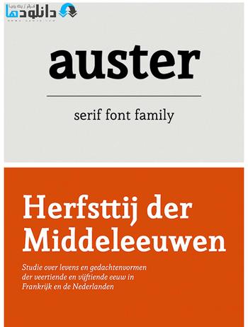 فونت-انگلیسی-Auster