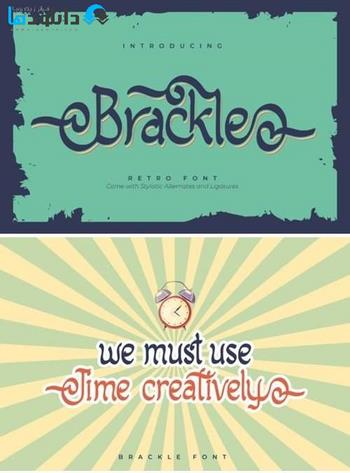 فونت-Brackle-Font