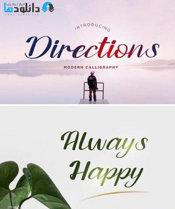 فونت-Directions-Font