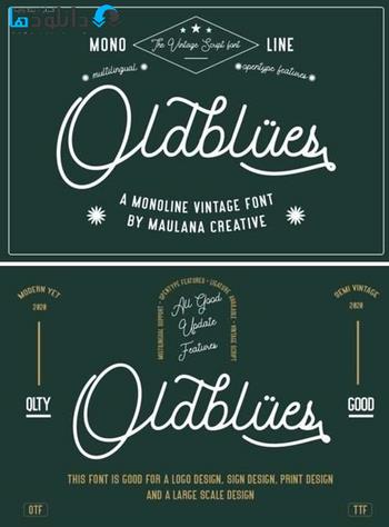 فونت-Oldblues-Font