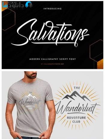 فونت-Salvations-Font